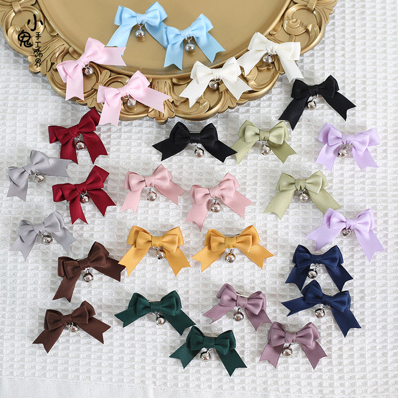 Xiaogui - Sweet Japan Fashion Lolita Bell Bow Clip