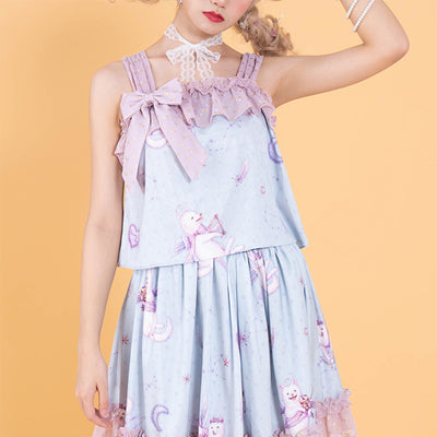 Precious Clove~Guardian Angel~Sweet Lolita Halter Shirt   