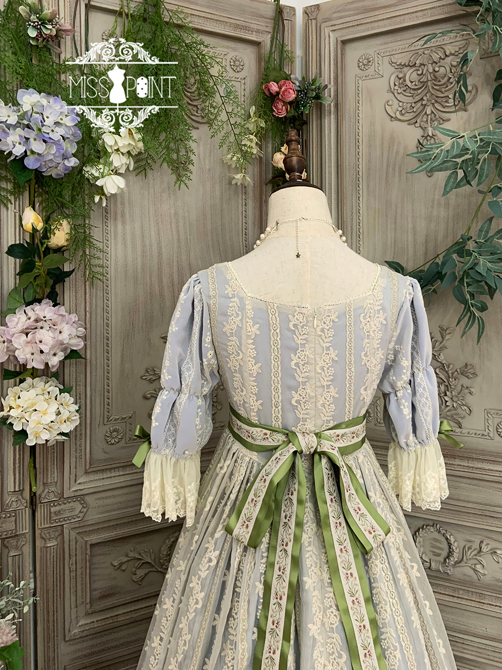 Miss Point~The Sally Gardens~Elegant Lolita Empire-cut OP Dress 8506:91782