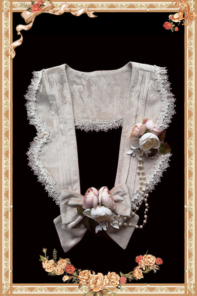 Infanta~Elegant Lolita Accessory Fake Collar fake collar with a bow  