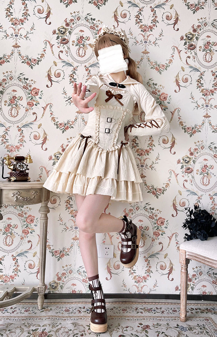 Alice Girl~The Hunter~Gothic Lolita JSK Multicolor   