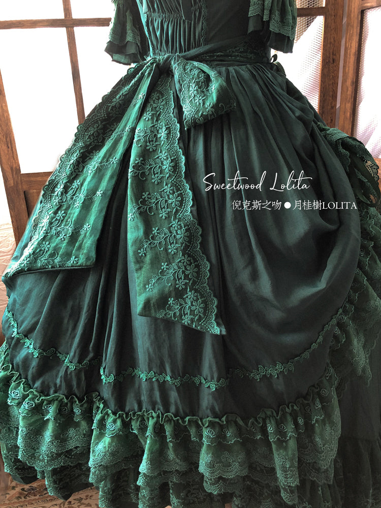 (Buyforme) Sweet Wood~ CLA Vintage French Lolita OP Dress   