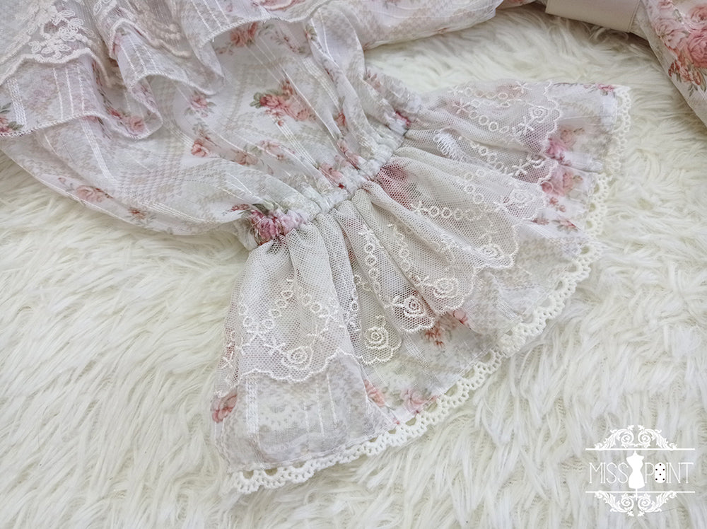 Miss Point - Woody Rose - Classic Elegant Floral Lolita OP Dress