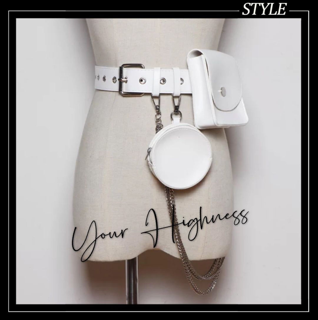 YourHighness~Military Lolita Belt Waist Bag