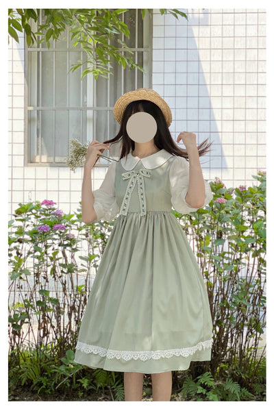 EESSILY~Anne of Green Gables~Summer Sweet Lolita Dress   