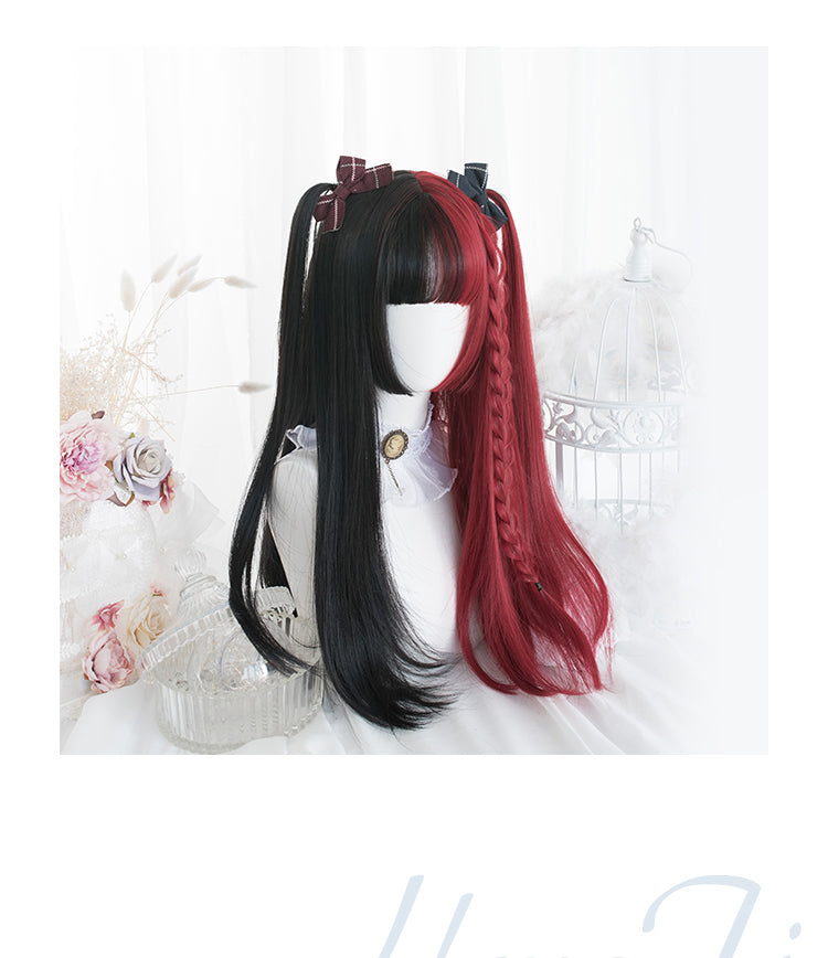 Hengji~The Split Maiden~Princess Cut Straight Lolita Wig   