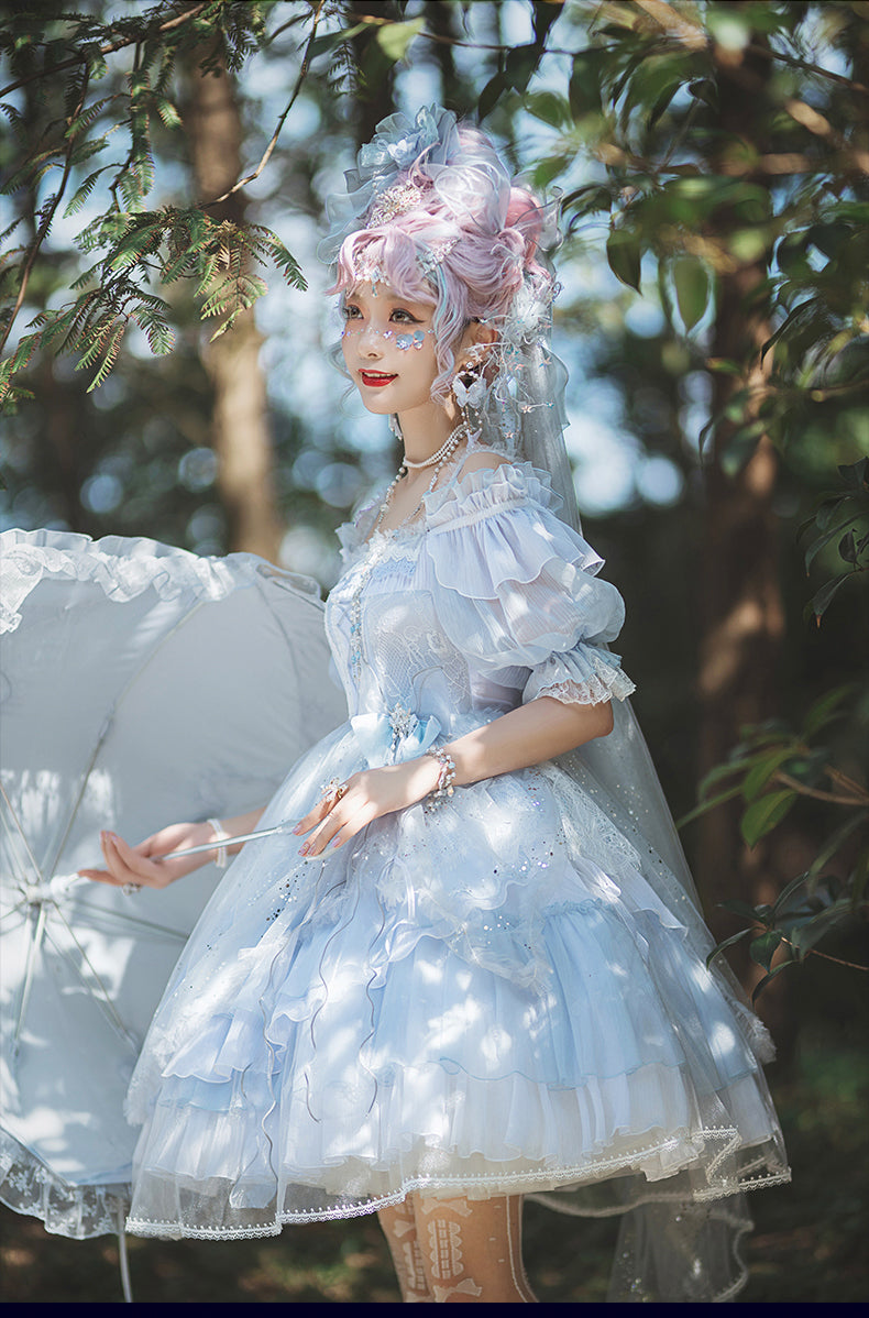 Fantasy Mirror~Hiding In The Deep For Spring~Wedding Lolita Accessories   