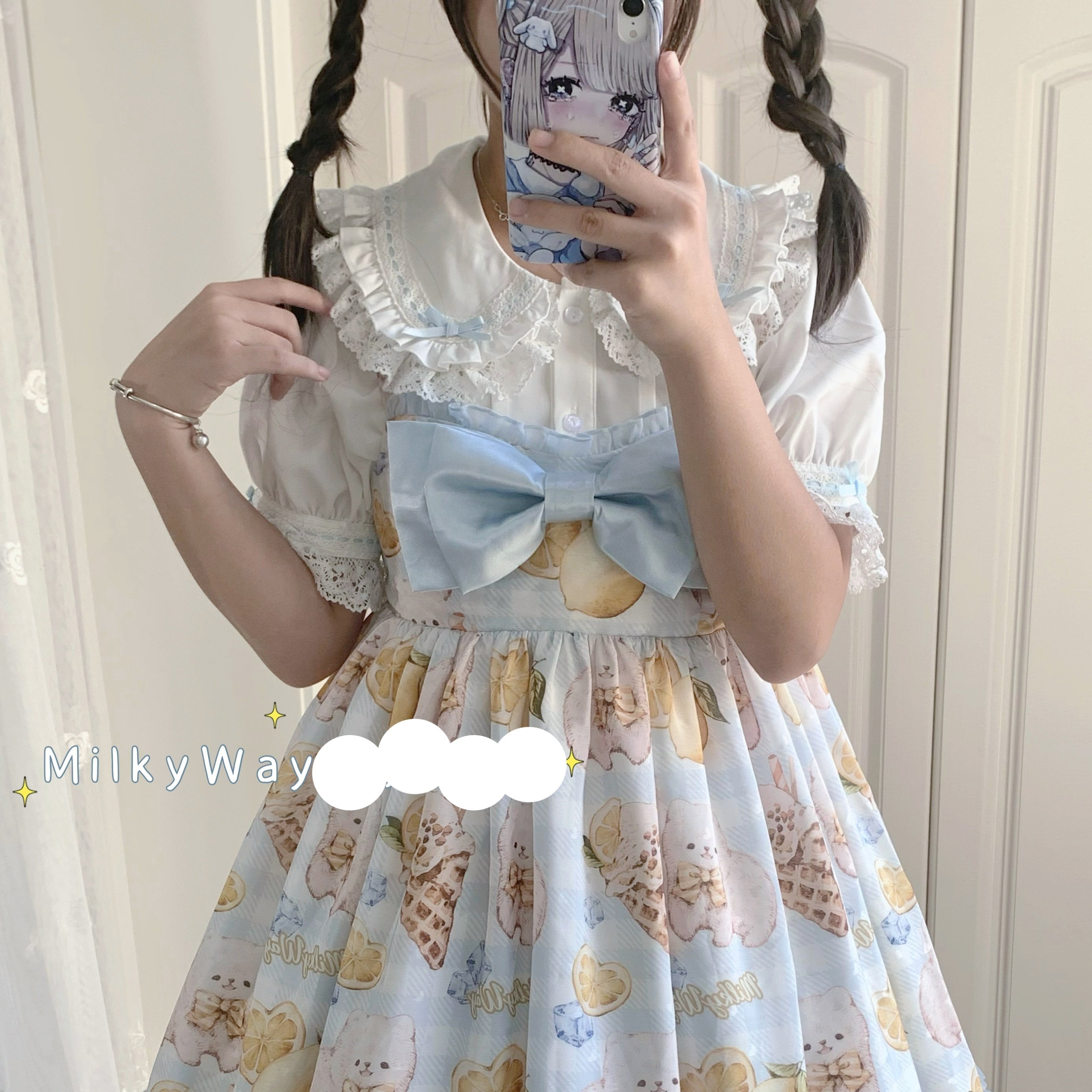 Milky Way - Lemon Puppy Lolita JSK Dress