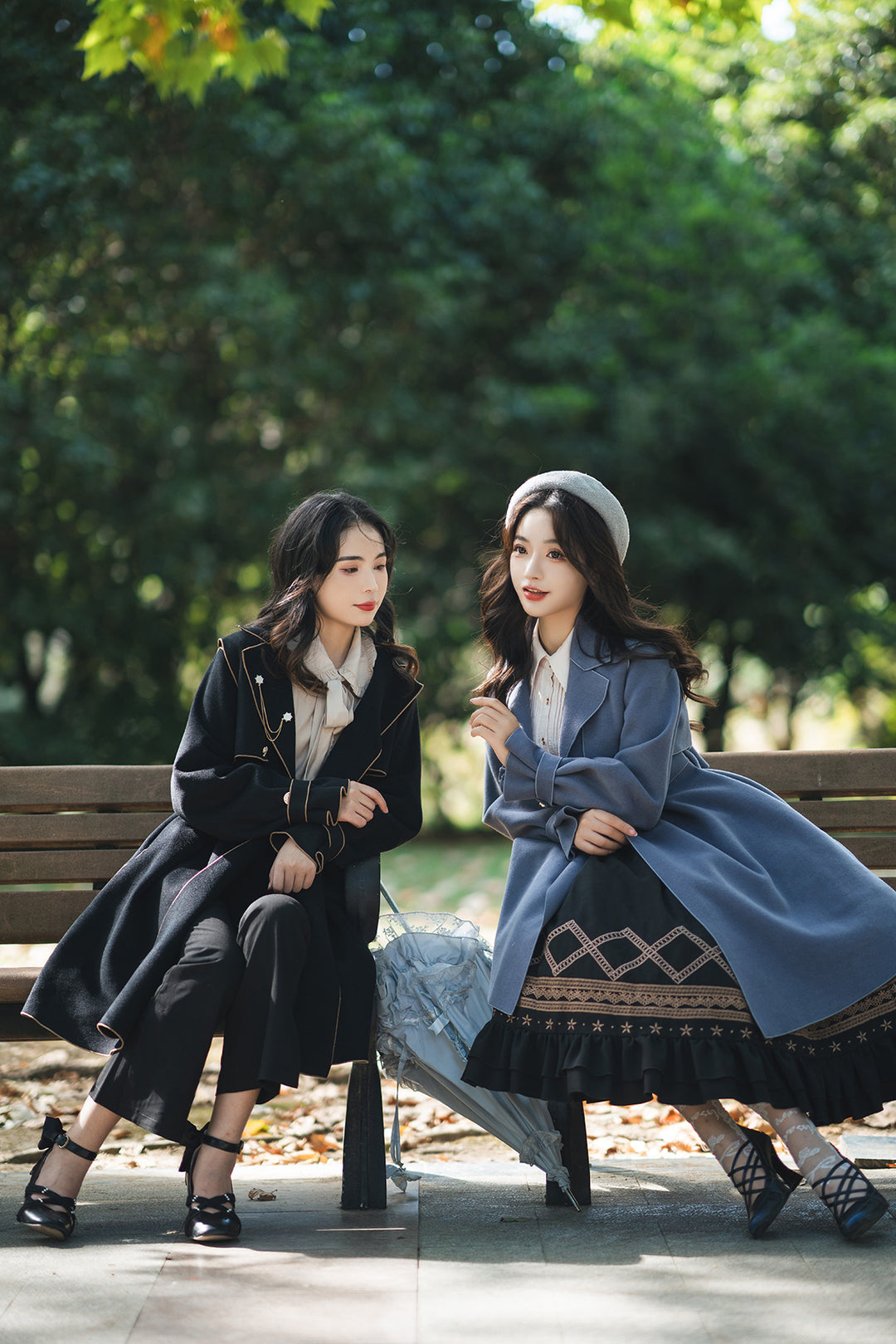 Yuansu~To Early Winter~Multicolors Lolita Winter Overcoat
