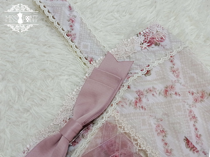 Miss Point~Woody Rose~Elegant Floral Lolita JSK   