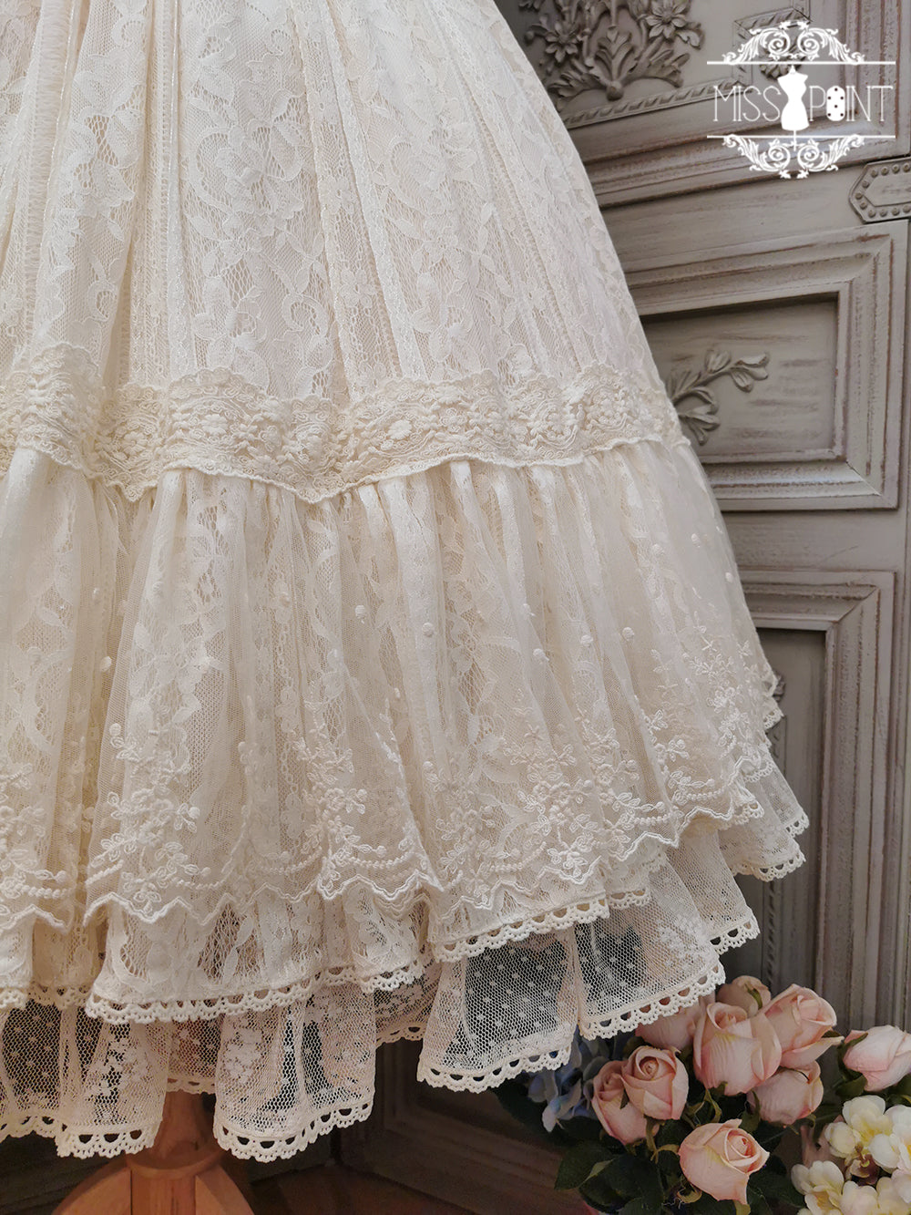 Miss Point~Woody Rose~Pure Color Lolita OP 352:63167