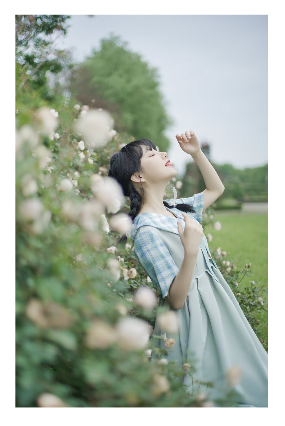 EESSILY~Macaron Waffle~Kawaii Lolita Short Sleeve Summer OP 8314:139766