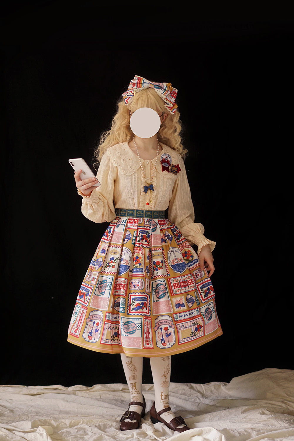 Miss Point - Vintage American Double-layer Lolita Blouse