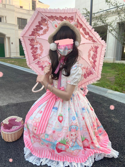 (Buyforme)Night Never Sleeps~ Kawaii Lolita Printed JSK Dress   