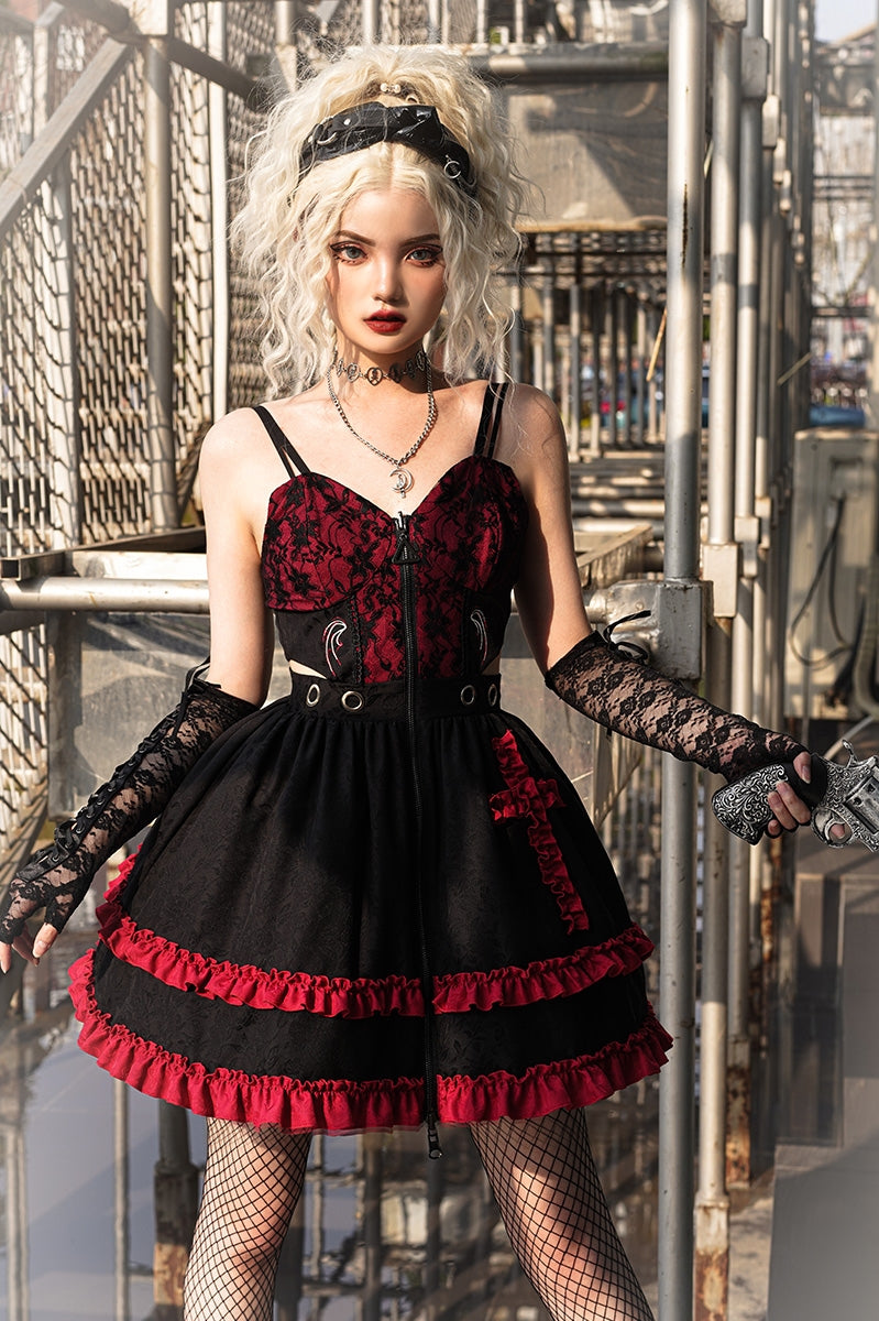 With PUJI - Judgment Day - Sexy Gothic Lolita JSK