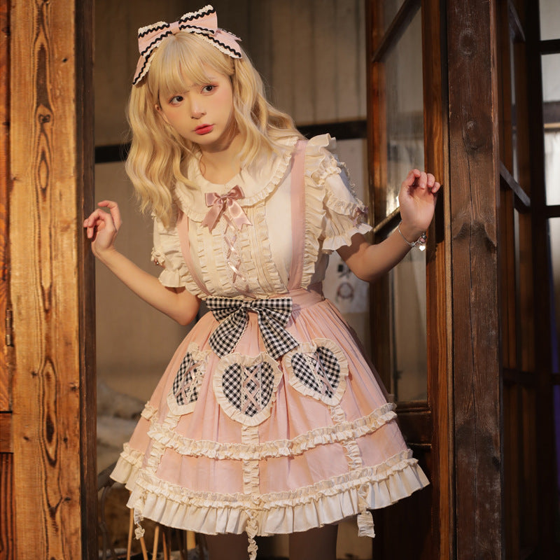 Eieyomi~Kawaii Lolita Summer SK and Blouse   