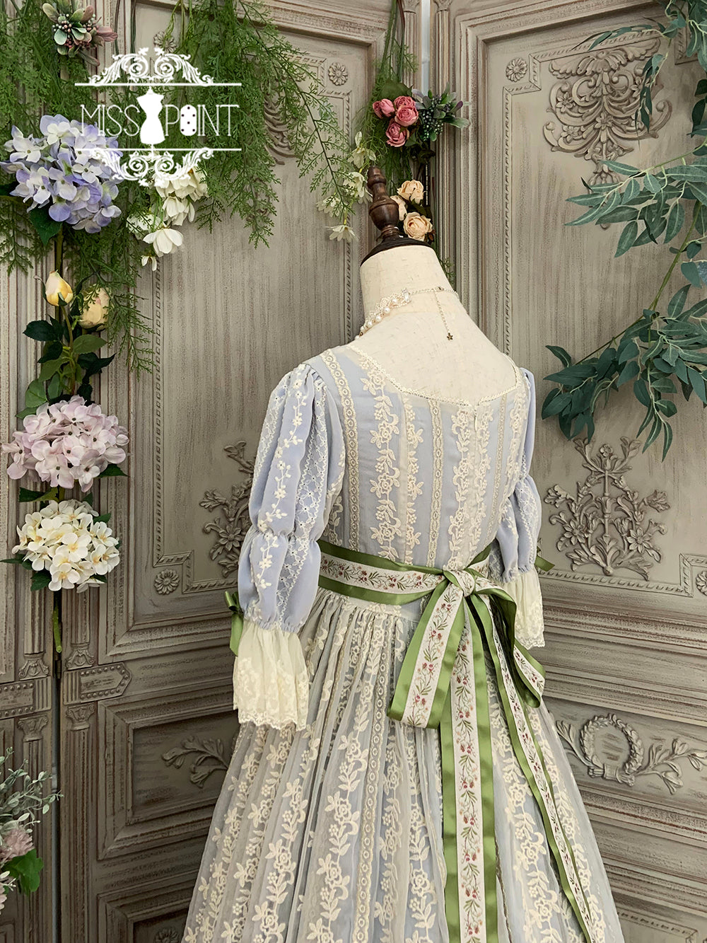 Miss Point~The Sally Gardens~Elegant Lolita Empire-cut OP Dress 8506:91780