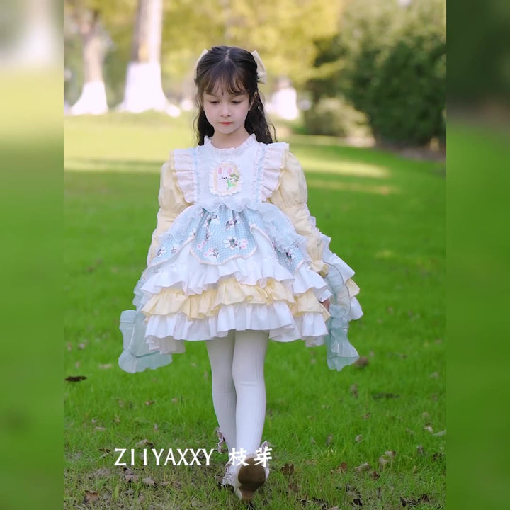 Kid Lolita Kawaii OP Dress   