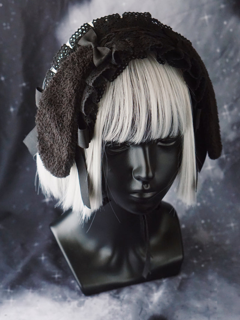 Strange Sugar - Black Wings Halloween Goth Lolita Hairband 2890:31419