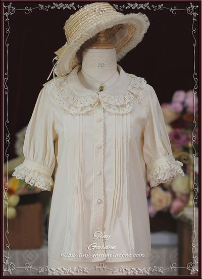 (BuyForMe) Tiny Garden~Antique Doll~Kawaii Cotton Lolita Blouse   