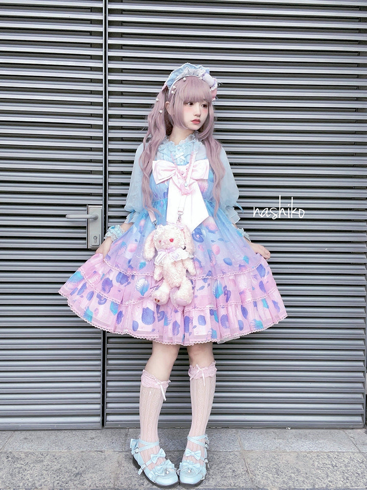 (BuyForMe) Little Fairy Tale~Little Cream~ Middle Sleeve Lolita Blouse   