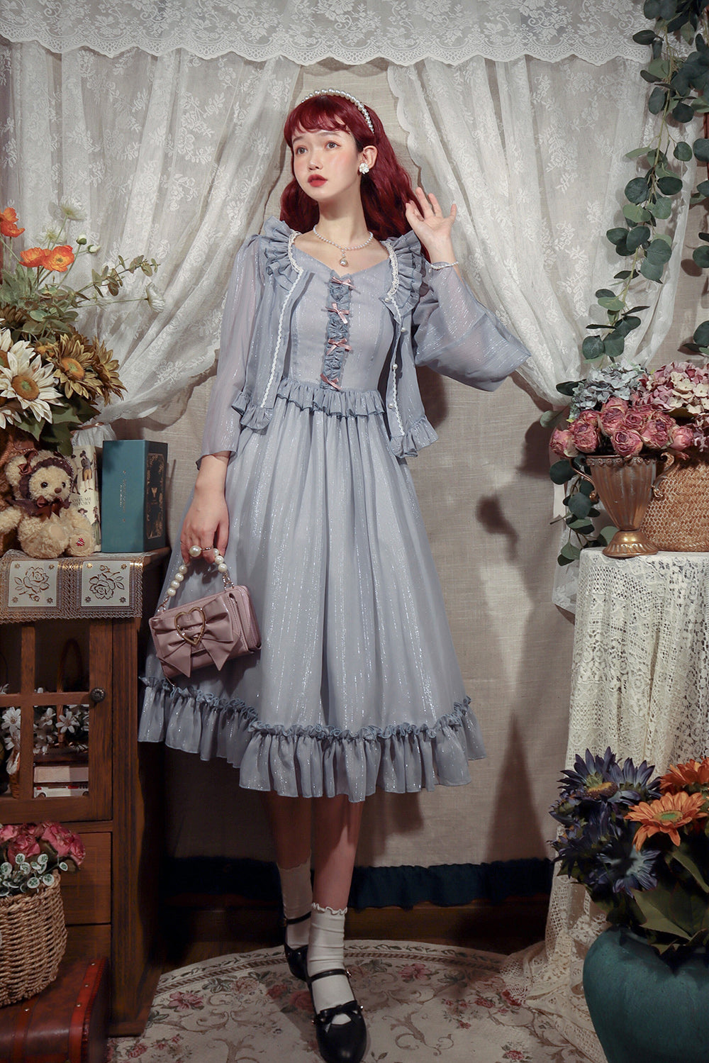Miss point - Rhine Riverside - Summer Lolita Cardigan