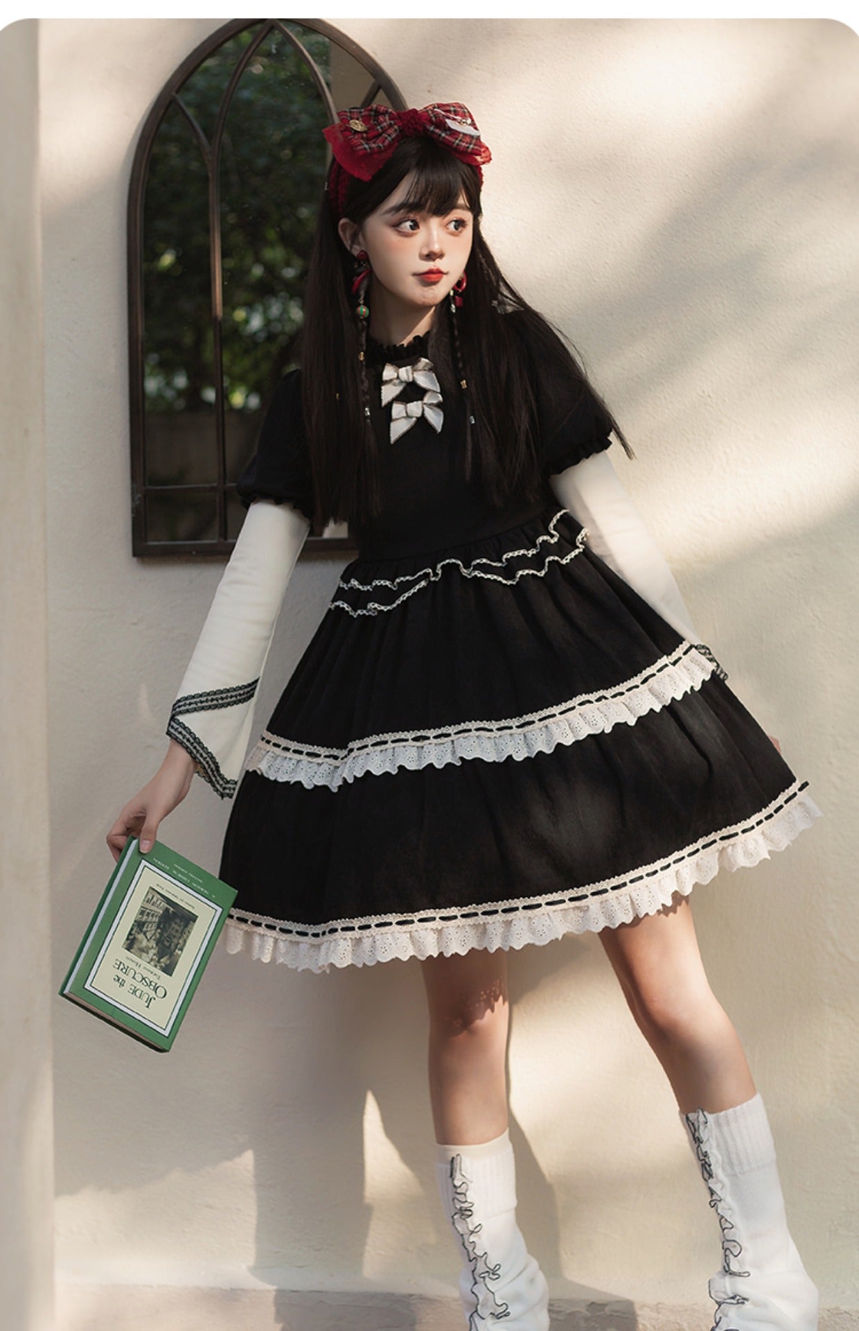 With Puji~Wish Box~Kawaii Lolita OP and Vest   