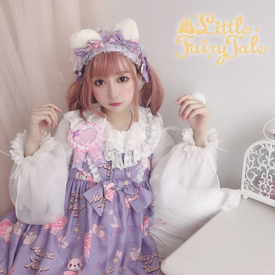 (BuyForMe) Little Fairy Tale~Little Toffee~Cute Chiffon Lolita Blouse   