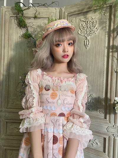 Miss Point~The Sally Gardens~Lotus Root Sleeve Lolita Blouse   