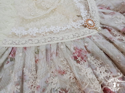 Miss Point~Woody Rose~Classic Elegant Floral Lolita OP Dress   