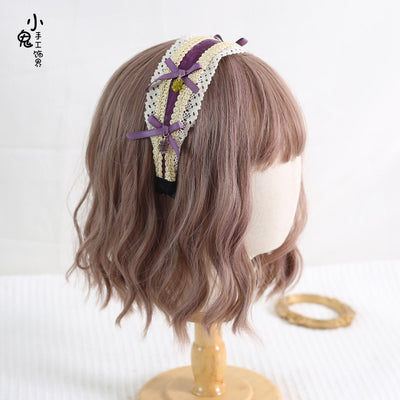 Xiaogui~Grapery Lolita Earring Necklace Lolita Accessory No.1 purple grape KC  
