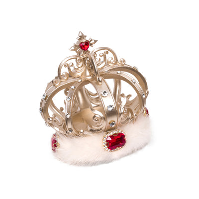 Youpairui - Lolita Cane And Crown Accessory gold pumpkim crown
