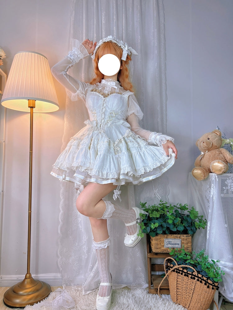 Honey Machine~Casual Sweet Lolita Inner Blouse Multicolors   