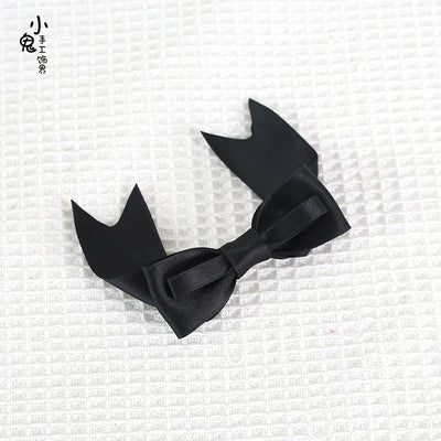 Xiaogui~Kawaii J-fashion Lolita Bow Clip black  