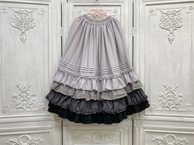 Little Dipper~Chinese Bellflower DIY Match Elegant Lolita Skirt   