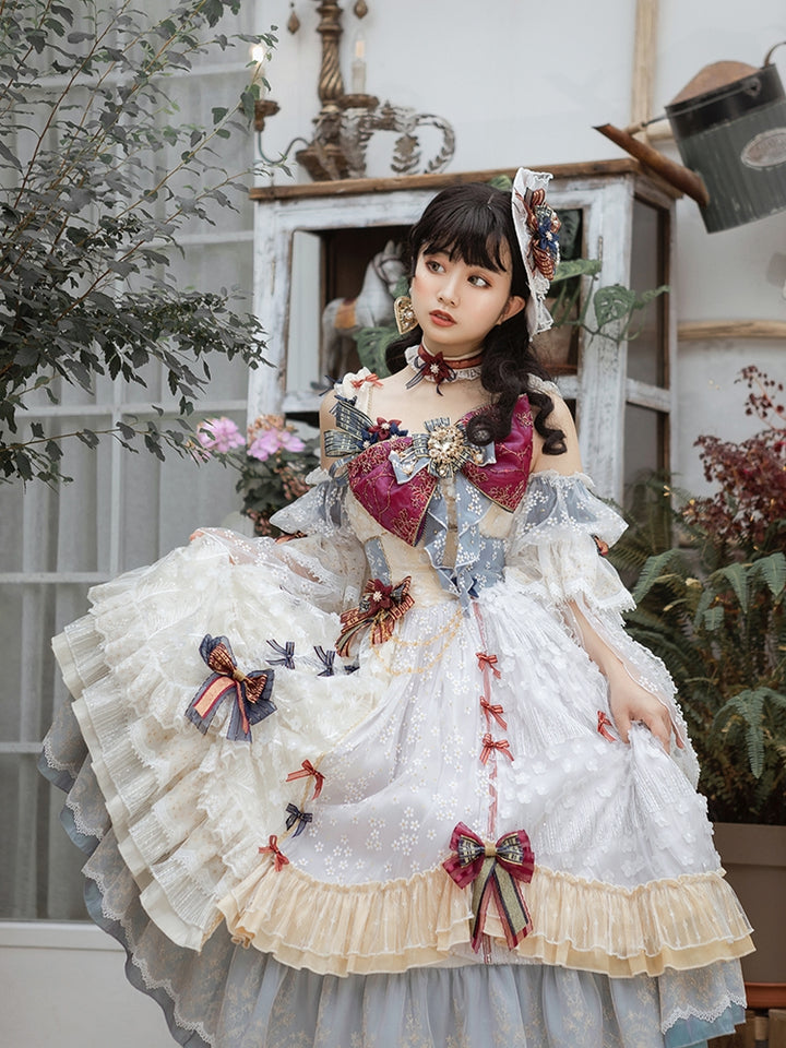 Fantastic Wind ~ Fairytale OP Embroidered Princess Lolita Dress   