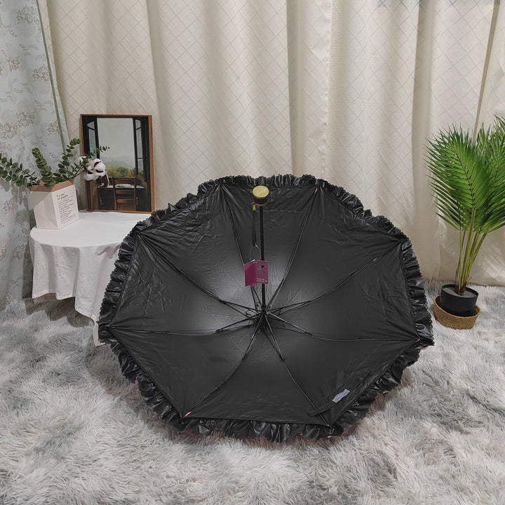 Foldable Flounce Princess Lolita Parasol   