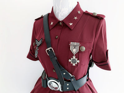 YourHighness~Covenant Army of The Righteous~Military Ouji Lolita OP   
