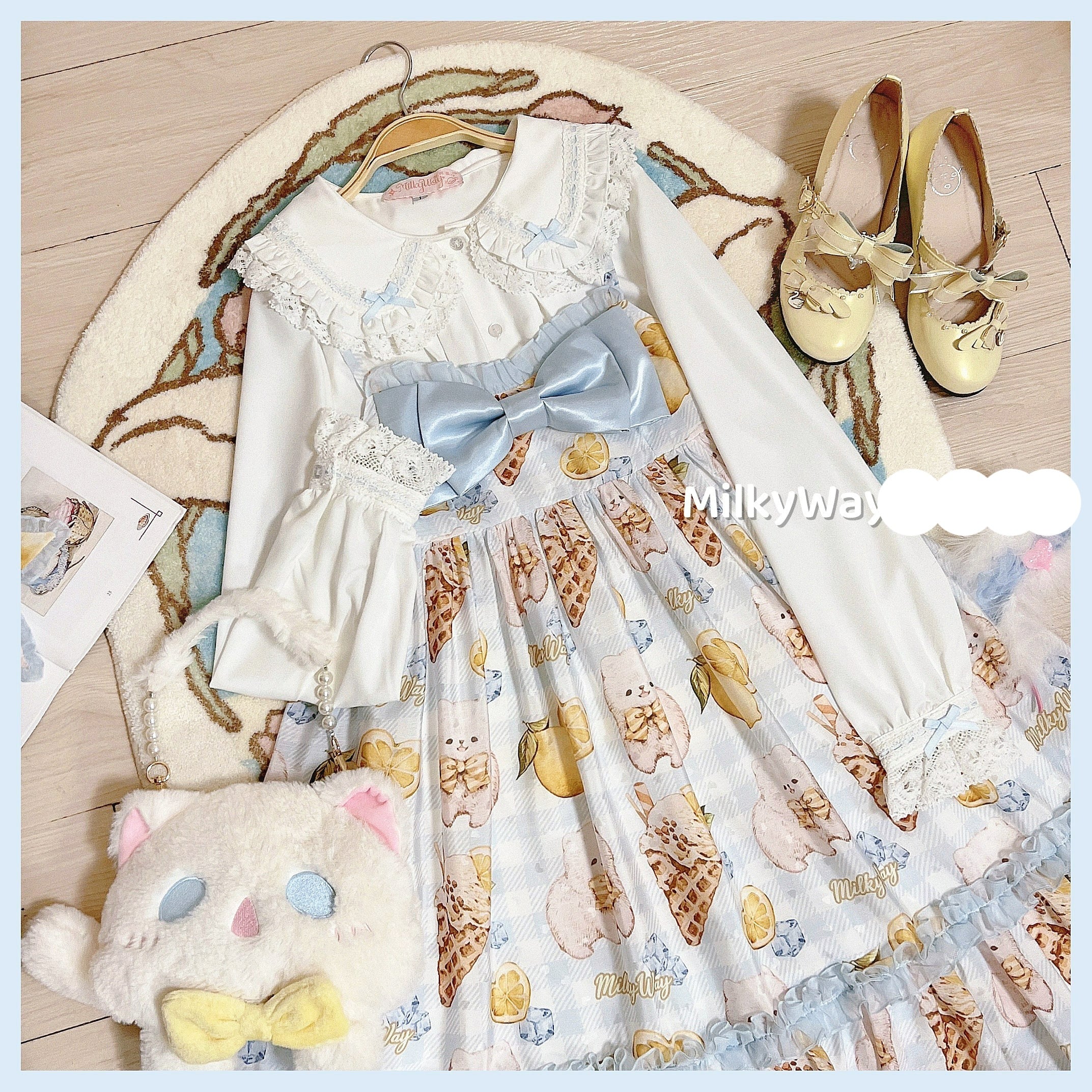 Lemon Puppy Lolita JSK Dress – 42Lolita