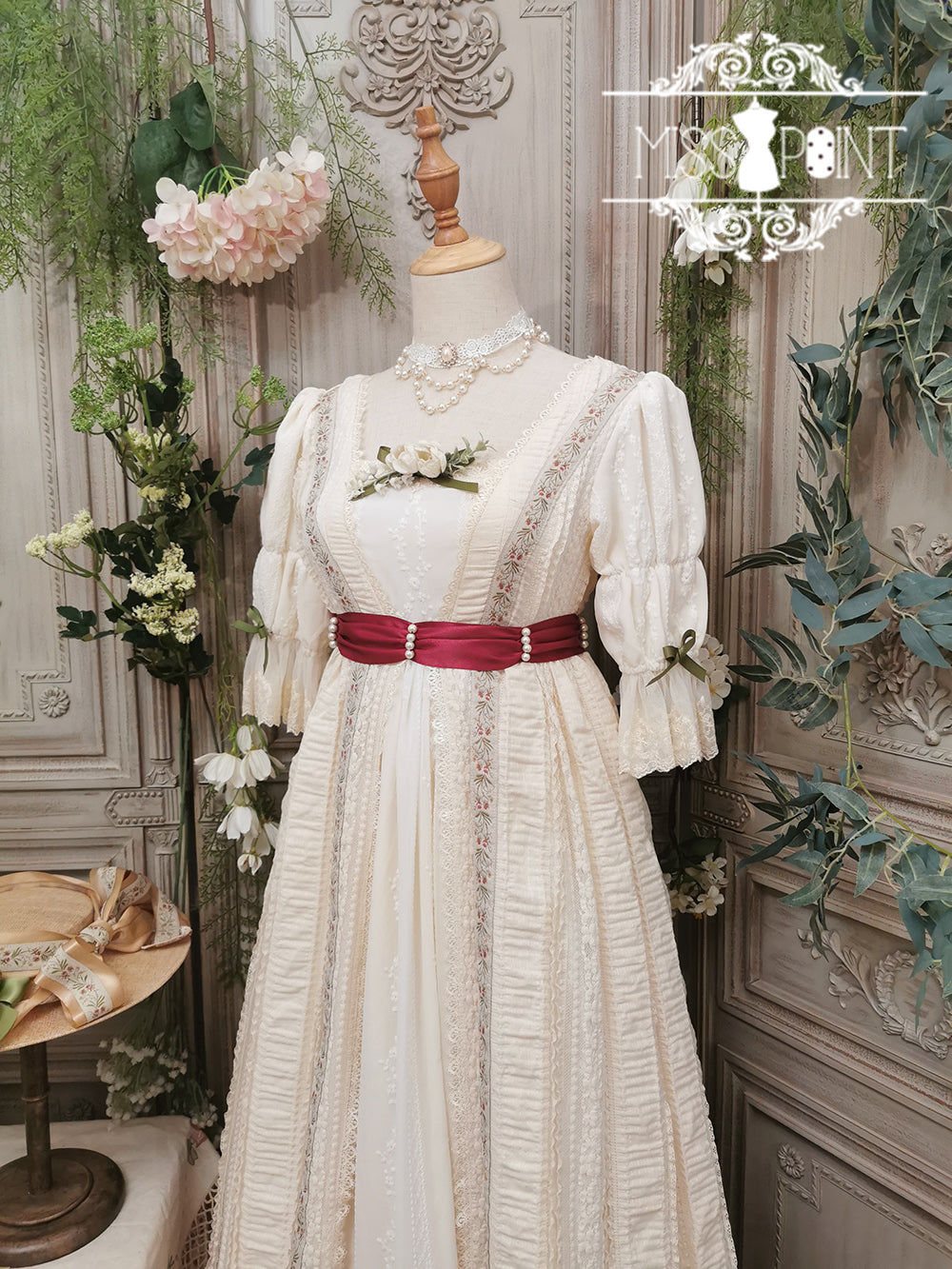 Miss Point~The Sally Gardens~Multicolors Ribbon Lolita Sash 8496:91386