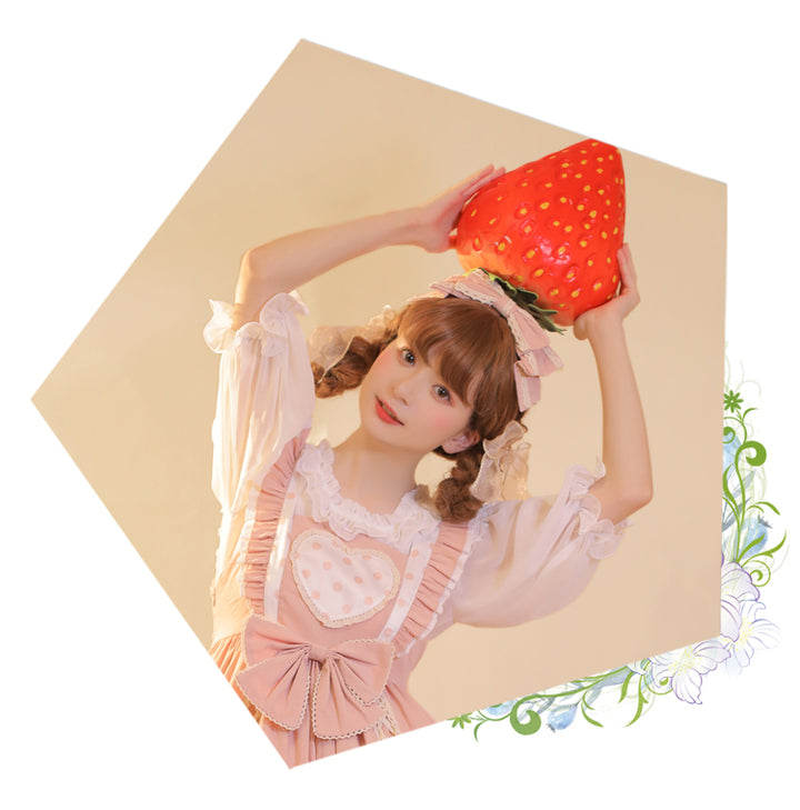 Eieyomi~Sweet Lolita Cotton Princess JSK Dress   