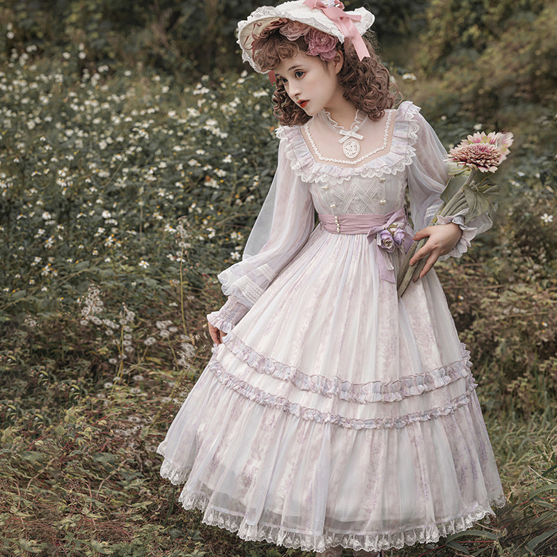 Letters from Unknown Star~Unknown Star~Winter Elegant Lolita Dress   