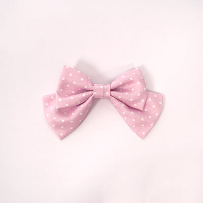 (Buyforme)Vcastle~Binary Star~Sweet Lolita Bow Accessory pink bow pin  (1 pcs only)  