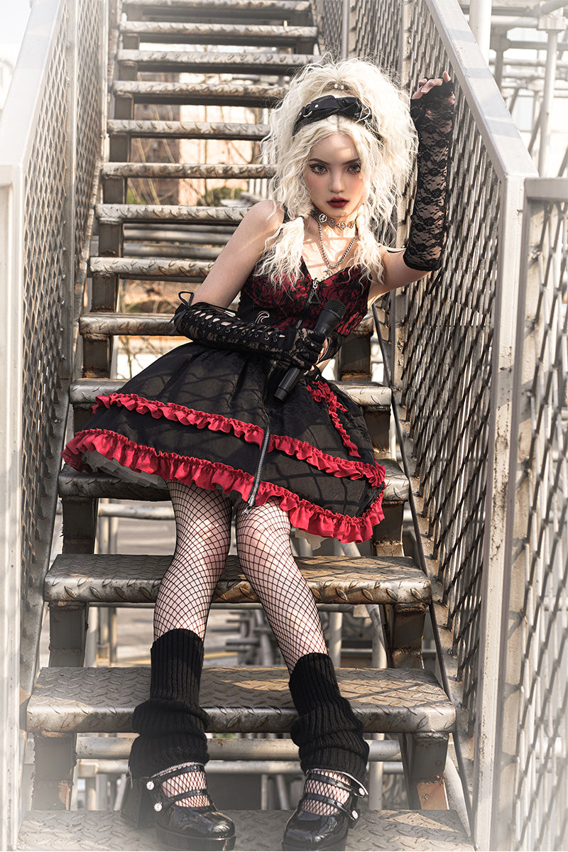 With PUJI - Judgment Day - Sexy Gothic Lolita JSK