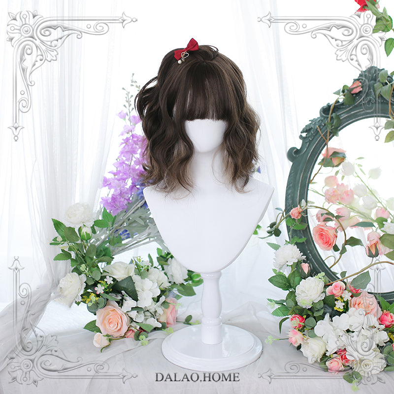 Dalao Home~Short Irregular Curly Lolita Wig   
