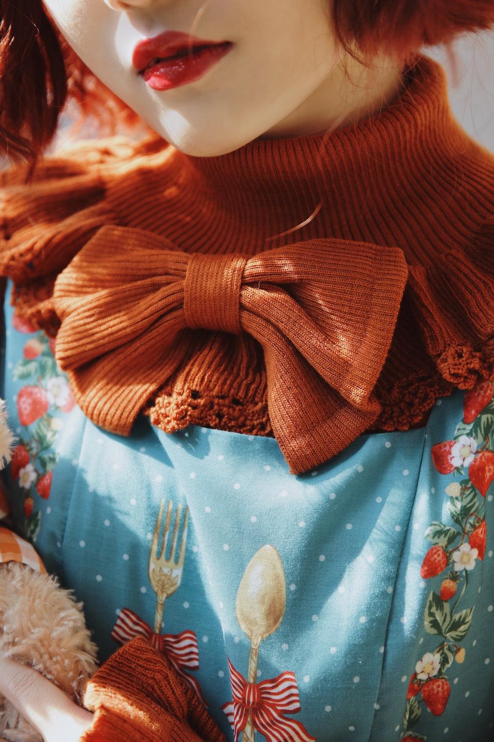 PPX STUDIO - Sweet Lolita Woolen Sweater Multicolors