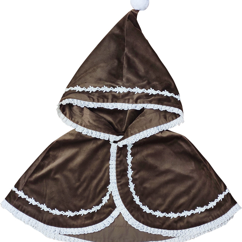 Miss Point~Praise of Abundance~Bavarian Style Lolita Velvet Hooded Cape   