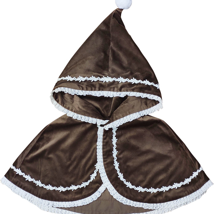 Miss Point~Praise of Abundance~Bavarian Style Lolita Velvet Hooded Cape   