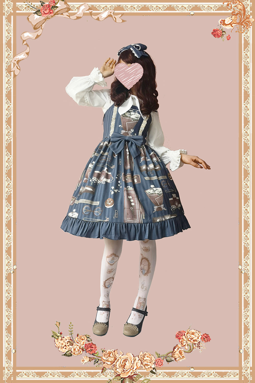 Infanta~Gardenia graduation season~Preppy Style Lolita JSK   