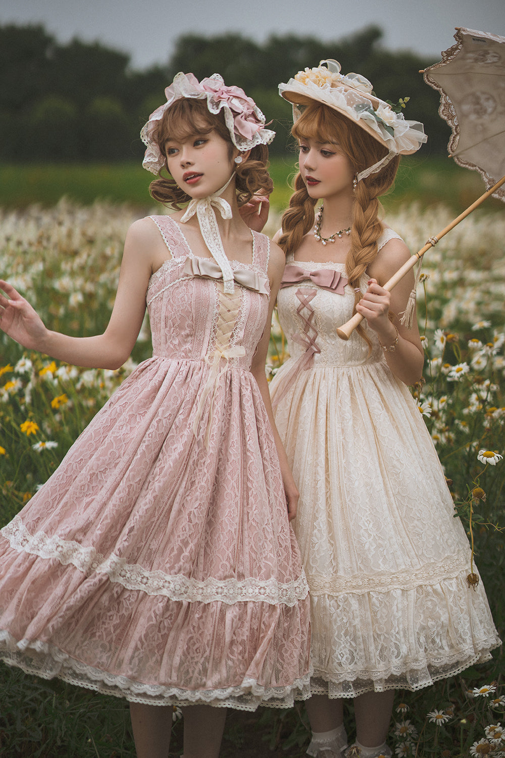 Miss Point - Woody Rose - Retro Classic Lolita JSK